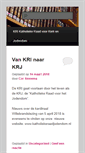 Mobile Screenshot of kri-web.nl